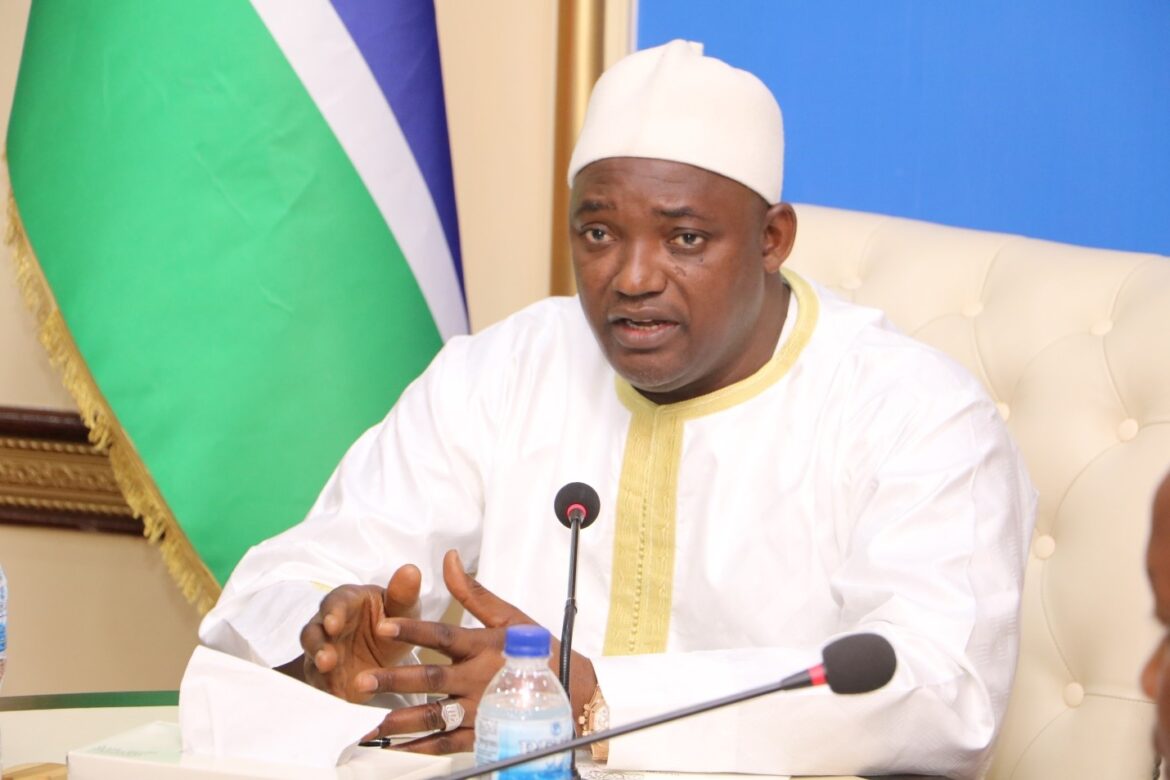 gambia Adama Barrow