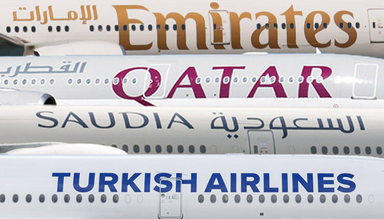 Aviation: Research Shows That 4 Middle Eastern Carriers- Emirates