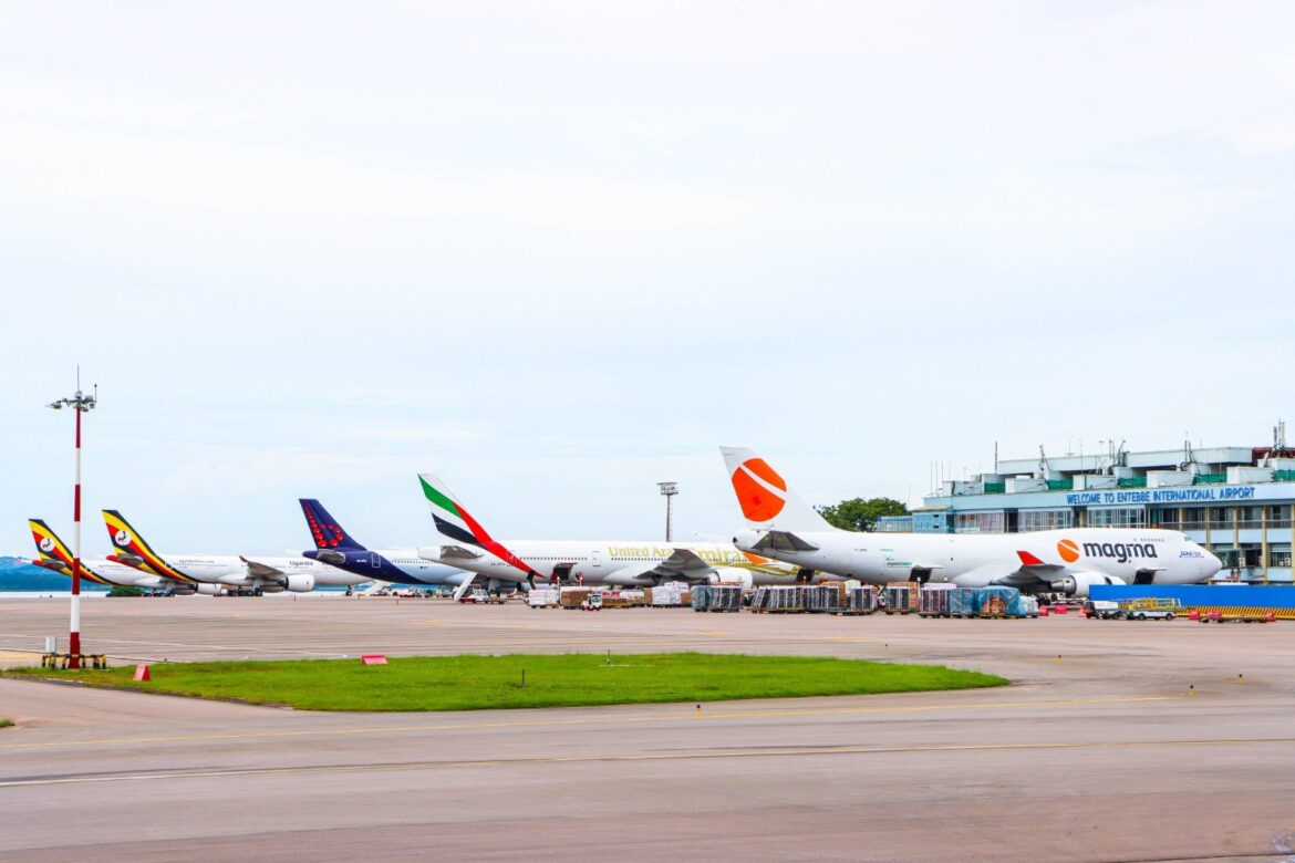 Entebbe Airport in Uganda