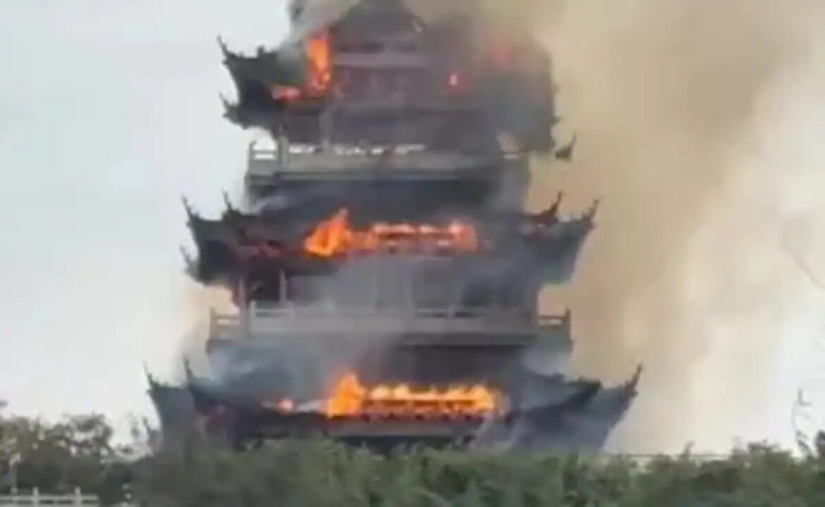 Chinese Mountain Temple