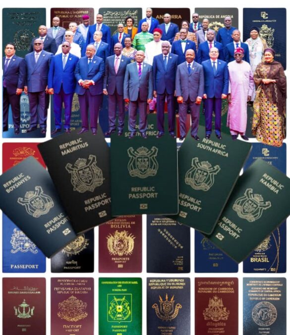 Tops Africa’s most powerful passports