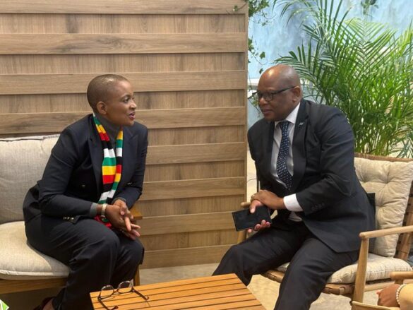 Botswana and Zimbabwe
